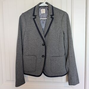 GAP The Academy Blazer Sz 2 heather gray